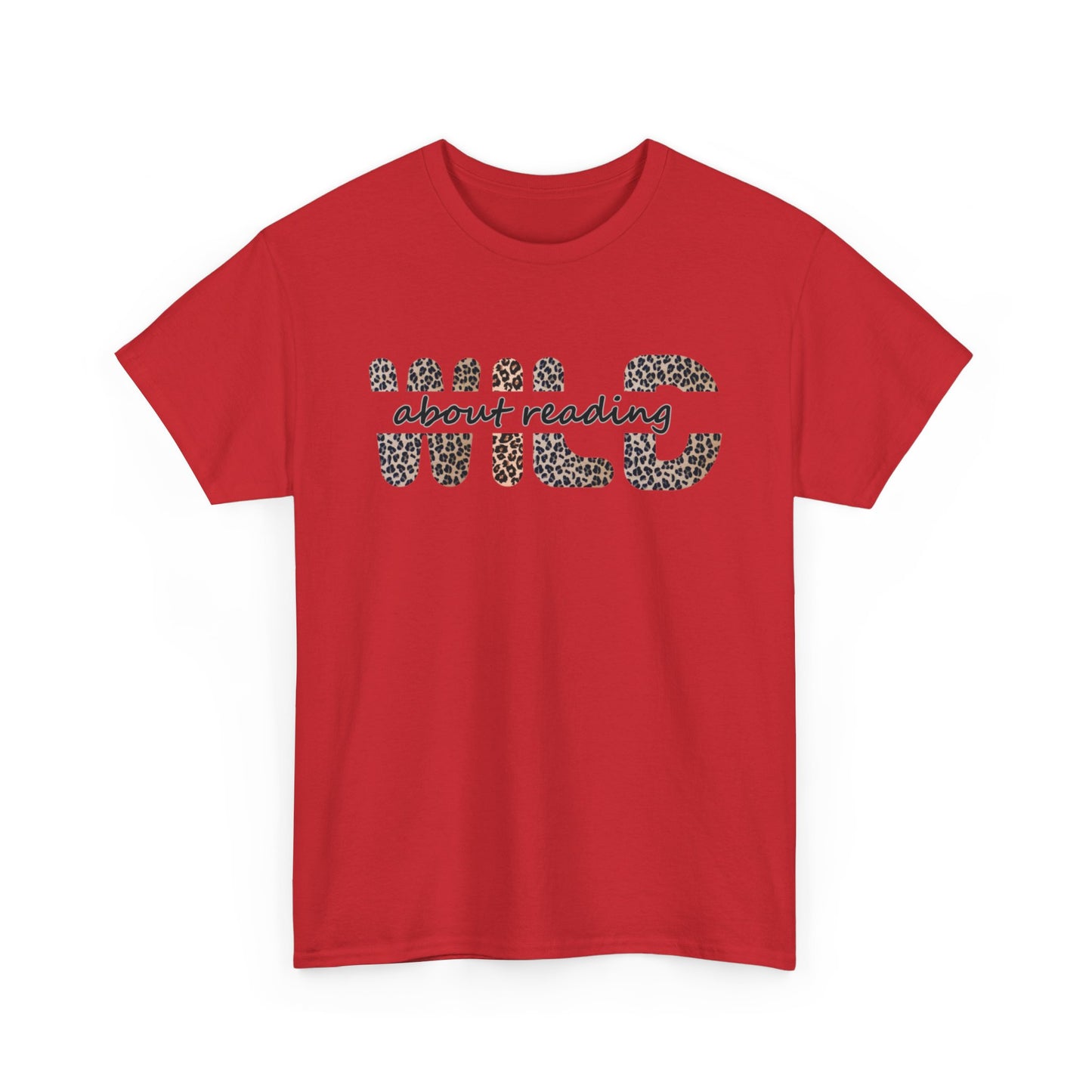 wild-about-reading-tshirt-red