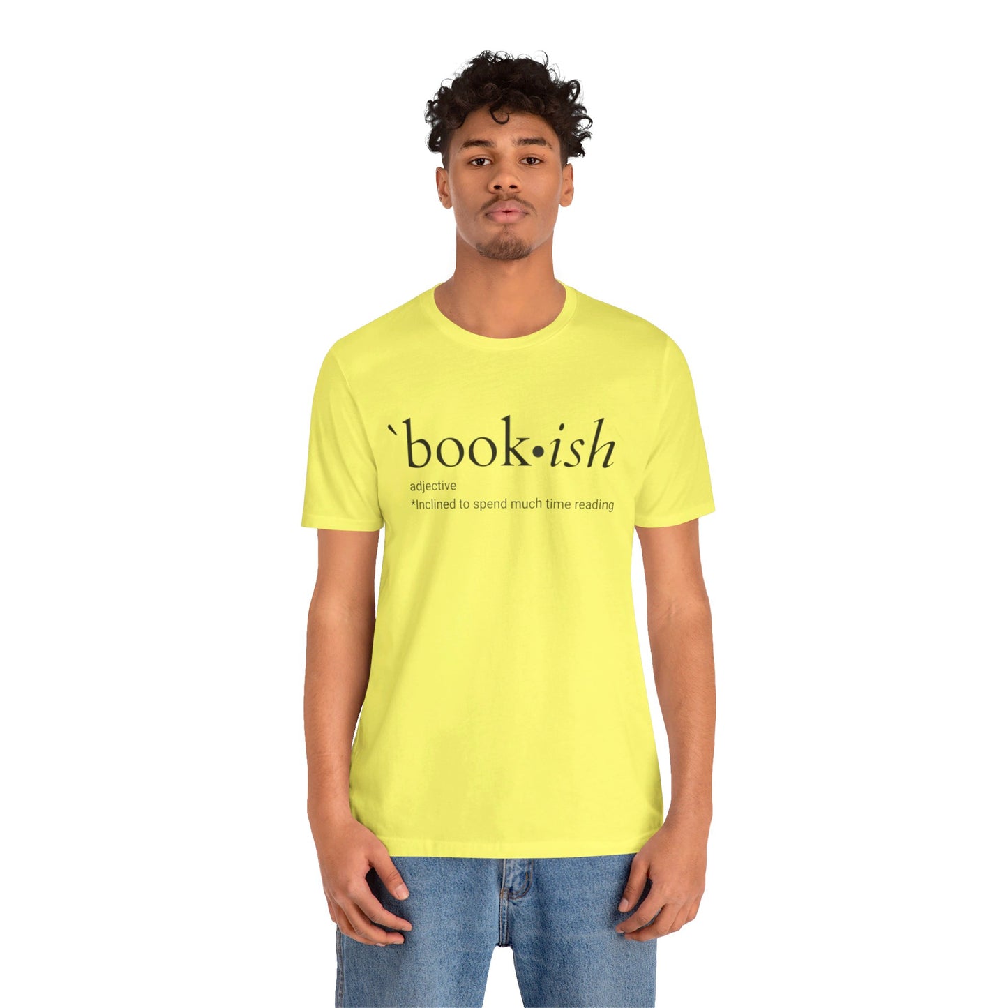 yellow-bookish-tshirt-on-black-man