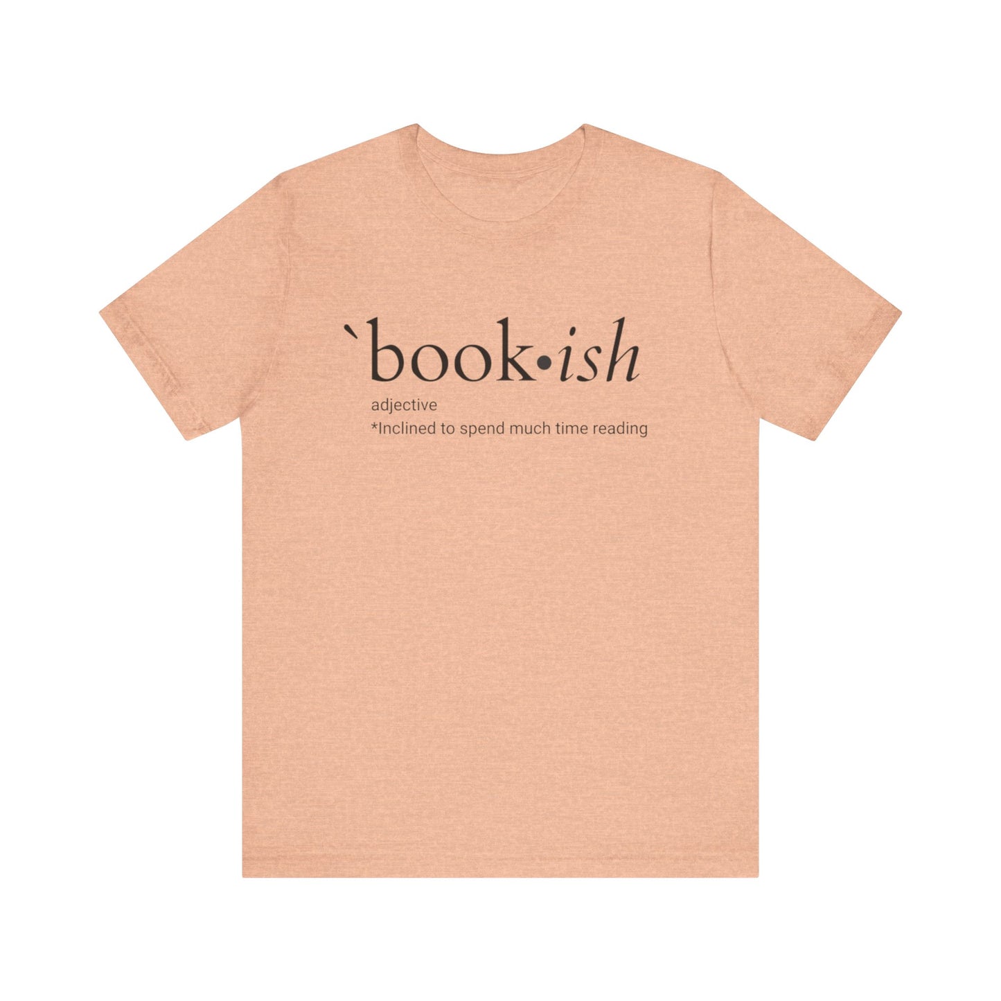 bookish-tshirt-flat-peach