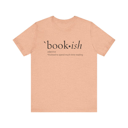 bookish-tshirt-flat-peach