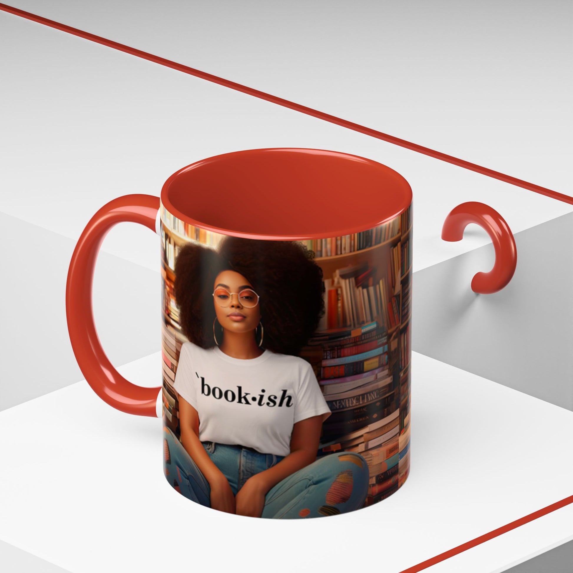 bookish-coffee-accent-mug-orange-on-table