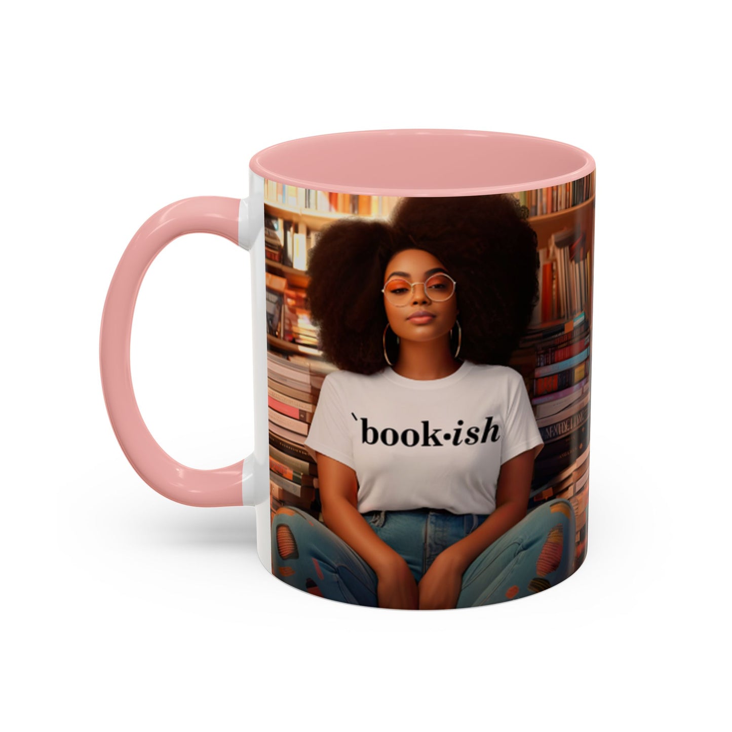 bookish-coffee-mug-pink-accent-11oz