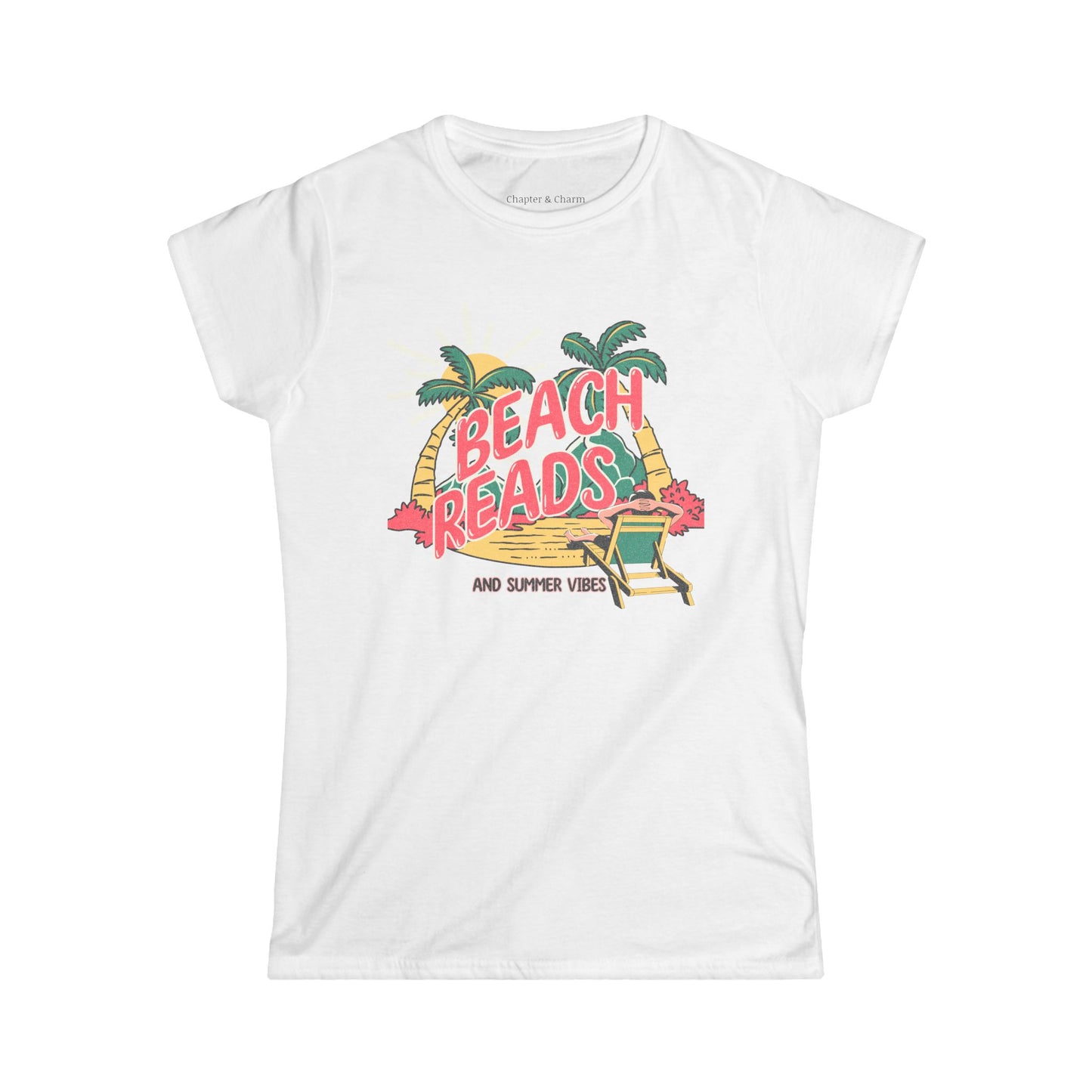 Women's Summer Reading Tee "Sun, Sand & Stories"