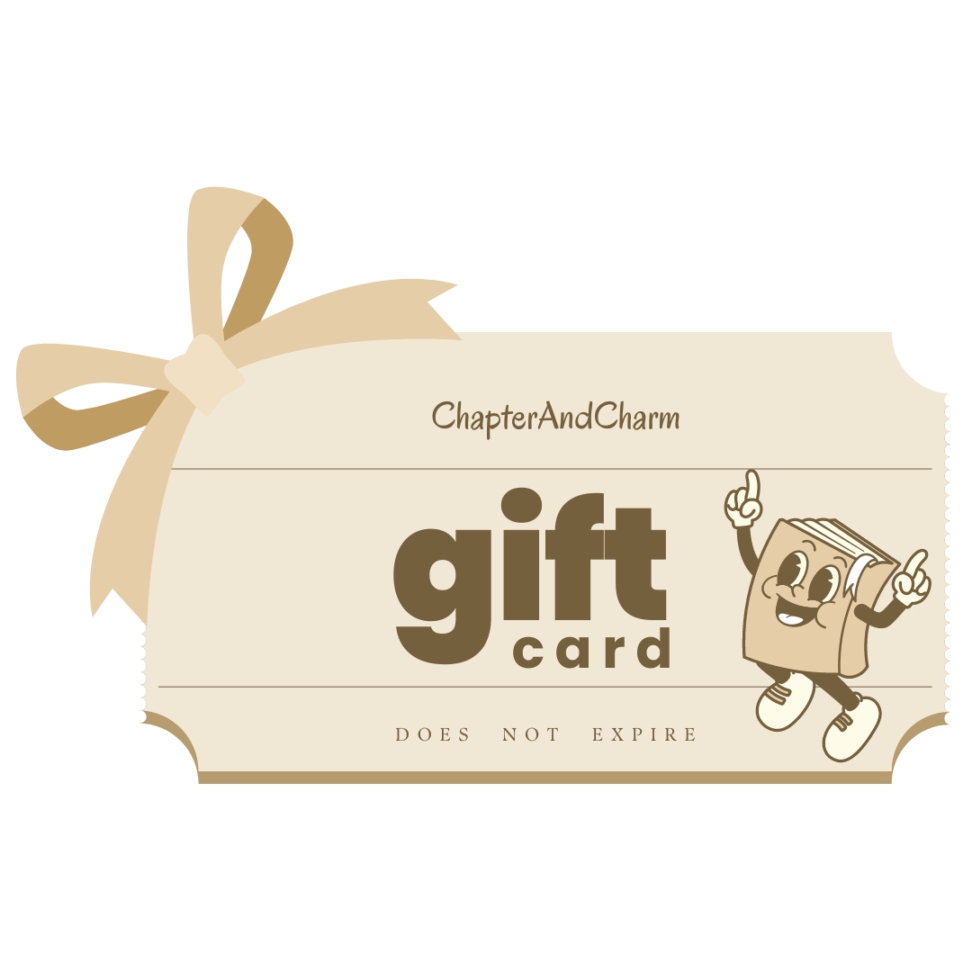 Chapter & Charm e-gift card ~ gifts for the bookish