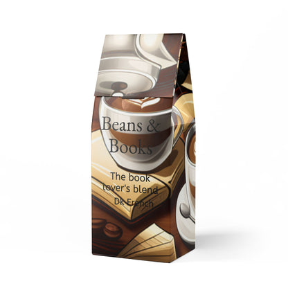 delicious dark French roast coffee for bookworms - book lovers blend