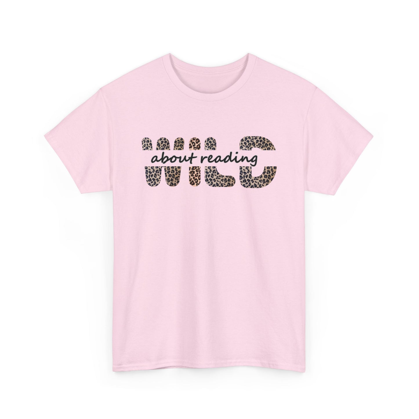 wild-about-reading-tshirt-pink-flat